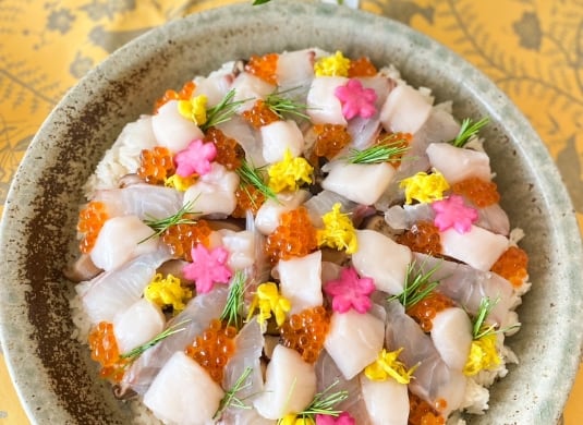 ホタテの貝柱調理例