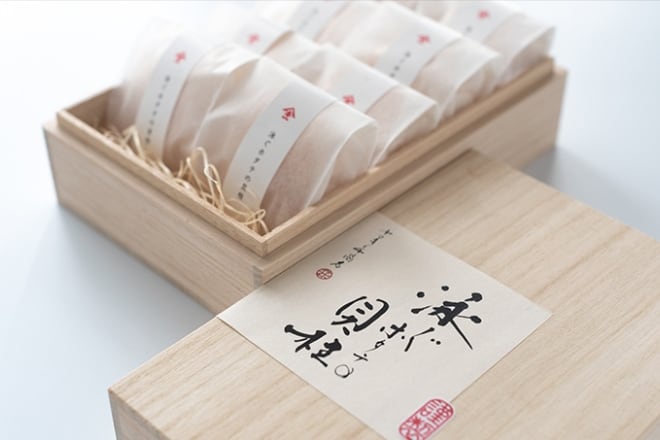 泳ぐホタテの貝柱 桐箱ギフト