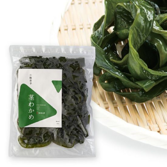 茎わかめ（塩蔵）500g | わかめ（塩蔵）｜【活ホタテ通販】泳ぐホタテ